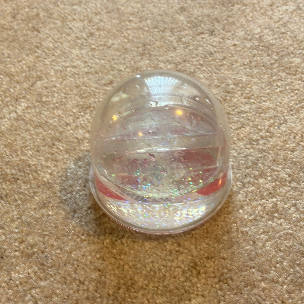Snow globe picture frame